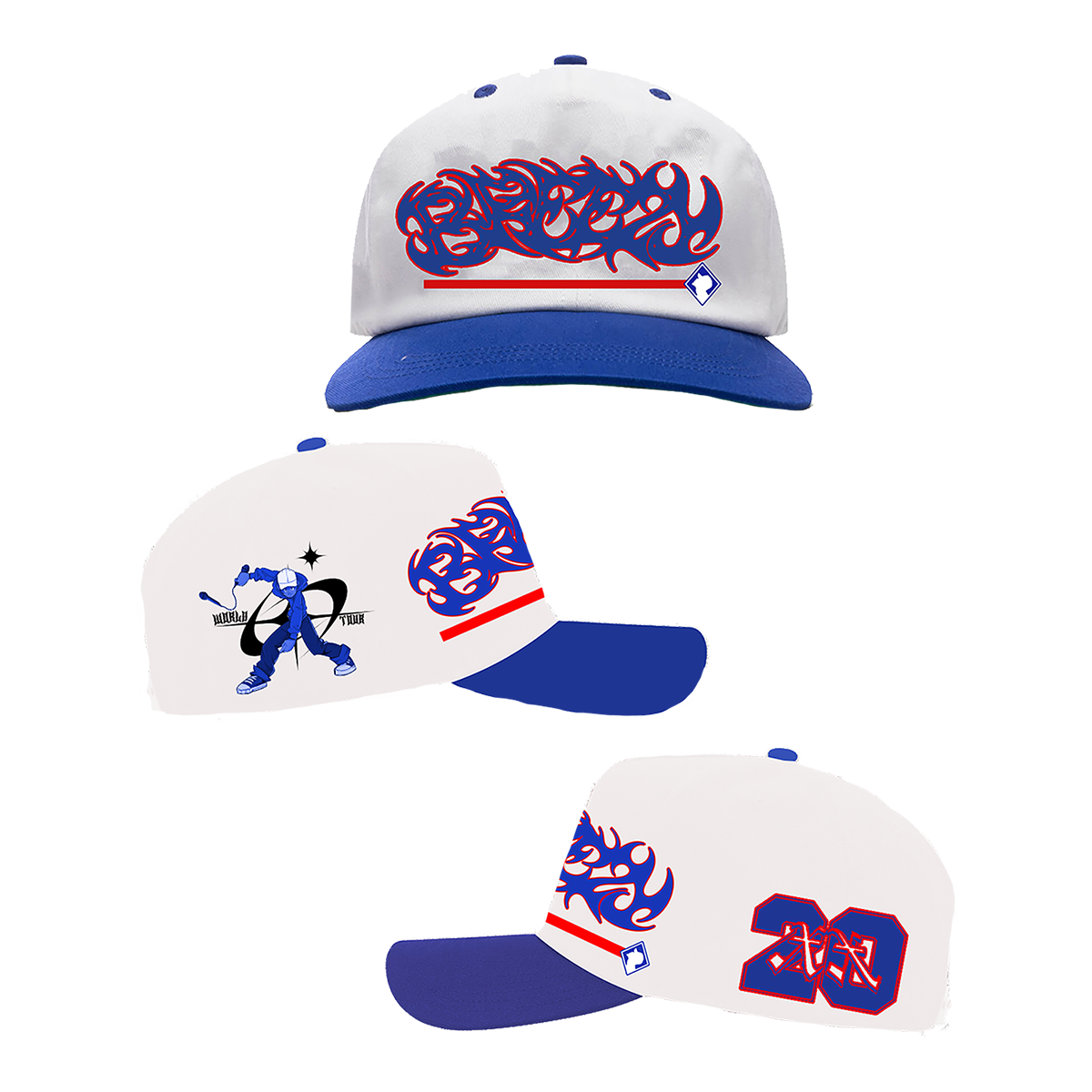 Breezy Baseball Hat - Blue